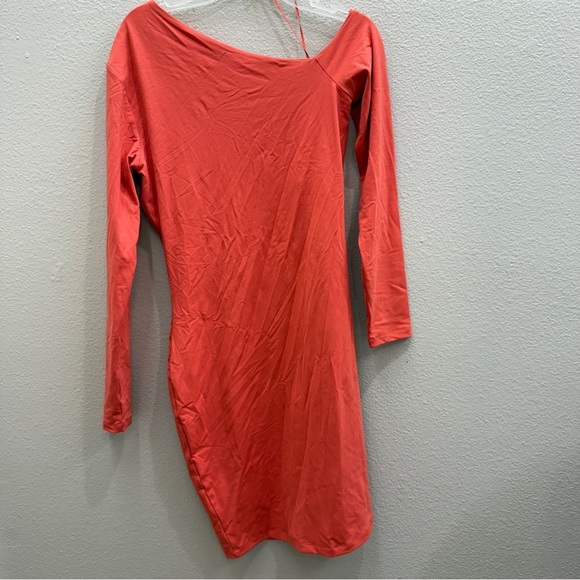 Susana Monaco Mini Dress Size XL Cherry Blossom Open Shoulder New - Picture 4 of 9